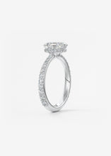 The Plunge Compass Pavé | Asscher