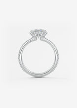 The Plunge Compass Pavé | Asscher