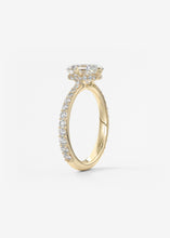 The Plunge Compass Pavé | Asscher