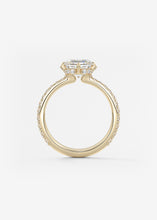 The Plunge Compass Pavé | Asscher