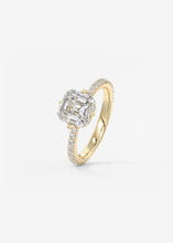 The Plunge Compass Pavé | Asscher