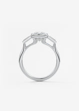 The Triple Bezel | Elongated Cushion & Tapered Baguettes