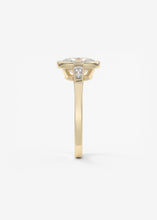 Lowrider Three Stone | Cushion