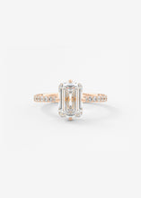 The Plunge Compass Pavé | Emerald