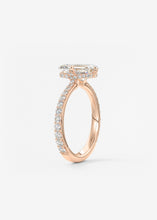The Plunge Compass Pavé | Emerald