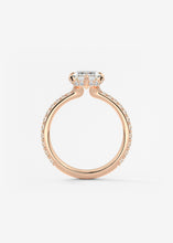 The Plunge Compass Pavé | Emerald