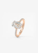 The Plunge Compass Pavé | Emerald