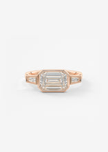 The Triple Bezel | E.W. Emerald & Tapered Baguettes