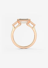 The Triple Bezel | E.W. Emerald & Tapered Baguettes