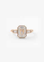 The Triple Bezel | Emerald & Tapered Baguettes