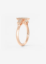 The Triple Bezel | Emerald & Tapered Baguettes