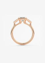 The Triple Bezel | Emerald & Tapered Baguettes