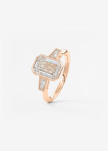 The Triple Bezel | Emerald & Tapered Baguettes