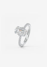 The Plunge Compass Pavé | Emerald