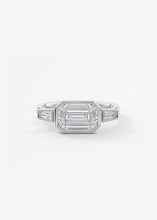 The Triple Bezel | E.W. Emerald & Tapered Baguettes
