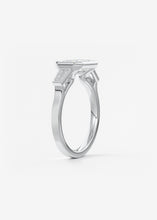 The Triple Bezel | E.W. Emerald & Tapered Baguettes
