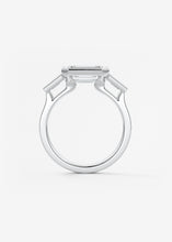 The Triple Bezel | E.W. Emerald & Tapered Baguettes