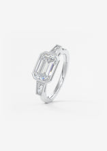 The Triple Bezel | E.W. Emerald & Tapered Baguettes