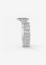 The Triple Bezel | Emerald & Tapered Baguettes