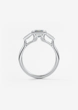 The Triple Bezel | Emerald & Tapered Baguettes
