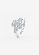 The Triple Bezel | Emerald & Tapered Baguettes