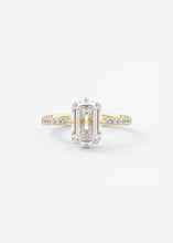 The Plunge Compass Pavé | Emerald