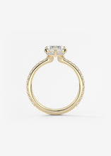 The Plunge Compass Pavé | Emerald