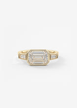 The Triple Bezel | E.W. Emerald & Tapered Baguettes