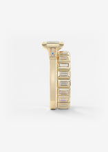 The Triple Bezel | E.W. Emerald & Tapered Baguettes