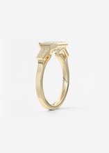 The Triple Bezel | E.W. Emerald & Tapered Baguettes