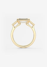The Triple Bezel | E.W. Emerald & Tapered Baguettes
