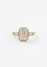 The Triple Bezel | Emerald & Tapered Baguettes