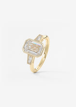 The Triple Bezel | Emerald & Tapered Baguettes
