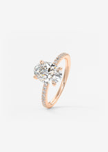 The Single Scoop Pavé | Oval