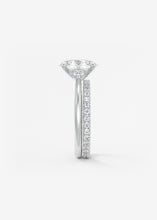 The Cathedral Three Stone | Oval