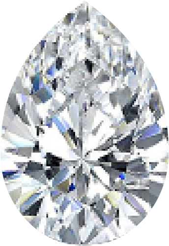 2 Carat Pear Certified Lab Diamond FG VS