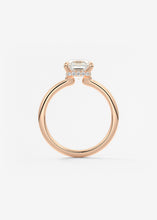 Plunge Hidden Halo | Asscher