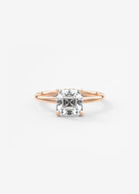 Plunge Hidden Halo | Asscher