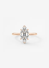 Plunge Hidden Halo | Marquise