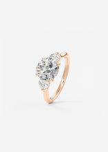The Cathedral Three Stone | Round