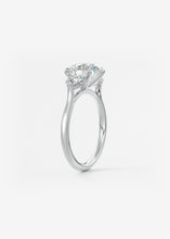 The Cathedral Three Stone | Round