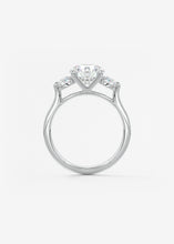 The Cathedral Three Stone | Round