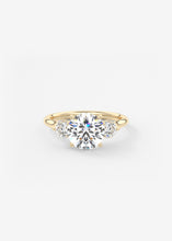 The Cathedral Three Stone | Round