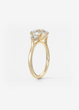 The Cathedral Three Stone | Round