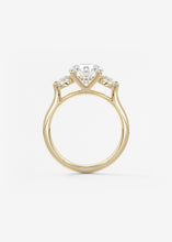 The Cathedral Three Stone | Round