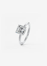 Plunge Hidden Halo | Asscher