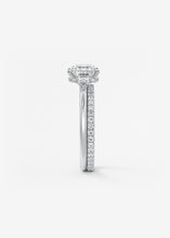 Plunge Hidden Halo | Asscher