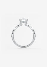 Plunge Hidden Halo | Asscher
