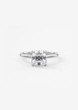 Plunge Hidden Halo | Asscher