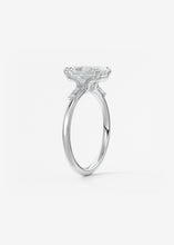Plunge Three Stone | Emerald